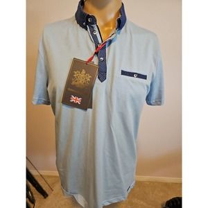 Men's Blue Guide London polo size Small